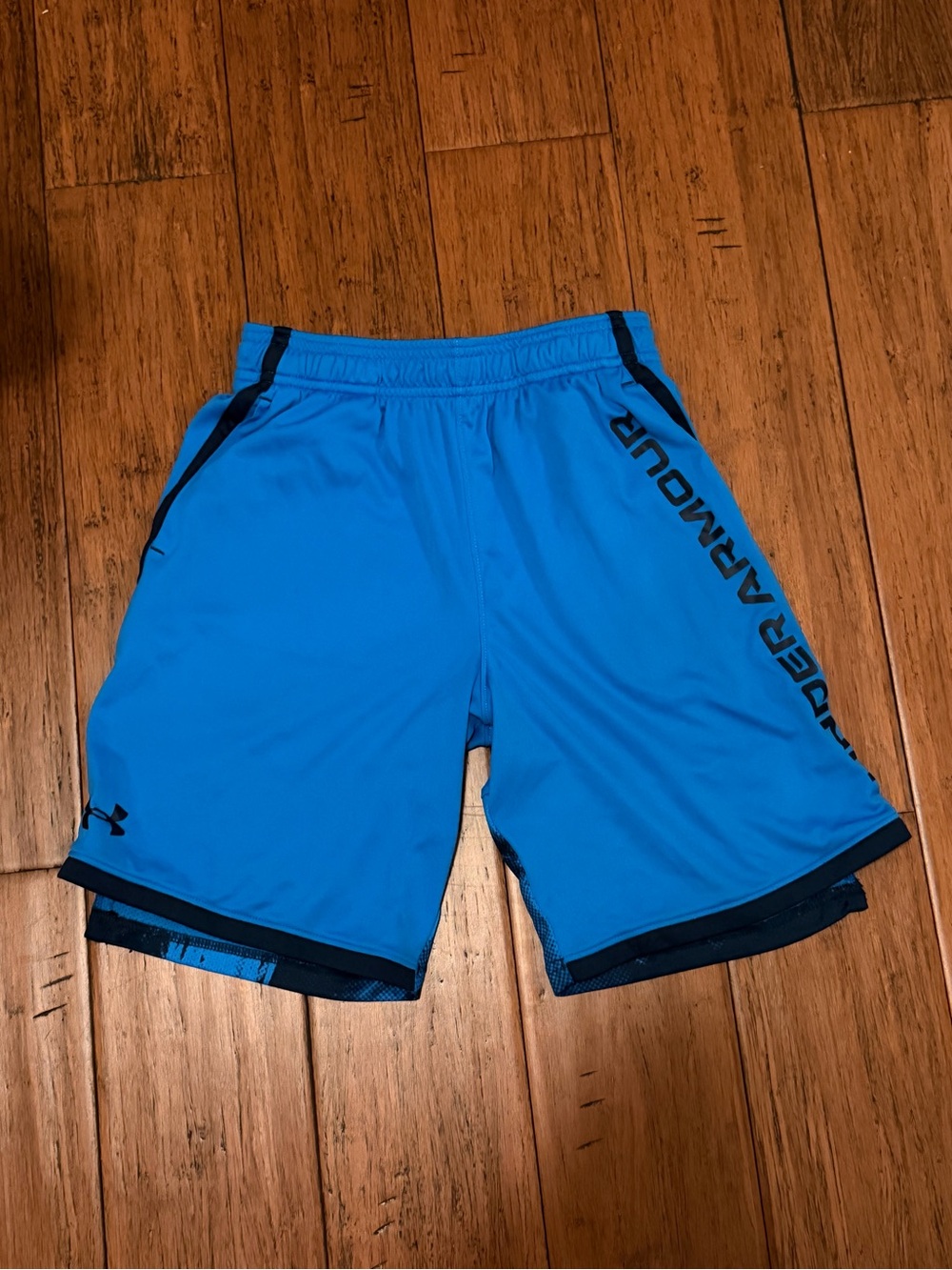 Under Armour Blue Performance Athletic Shorts